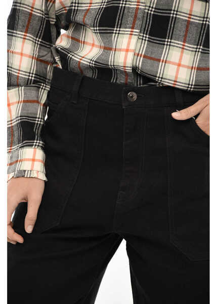 Blugi drepti Woolrich Dark Wash Wide Leg Jeans 23Cm Black Femei (BM 19376471) 3