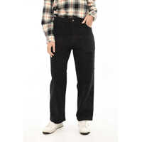 Blugi drepti Dark Wash Wide Leg Jeans 23Cm Femei