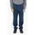 Woolrich Regular Fit Worker Jeans With Logoed Button 20,5Cm Blue