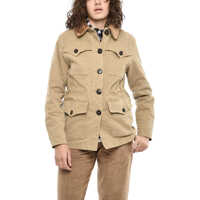 Jachete Velvet Utility Jacket With Corduroy Neck Femei