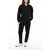 Woolrich Cotton Twill Jumpsuit With Logoed Buttons Black