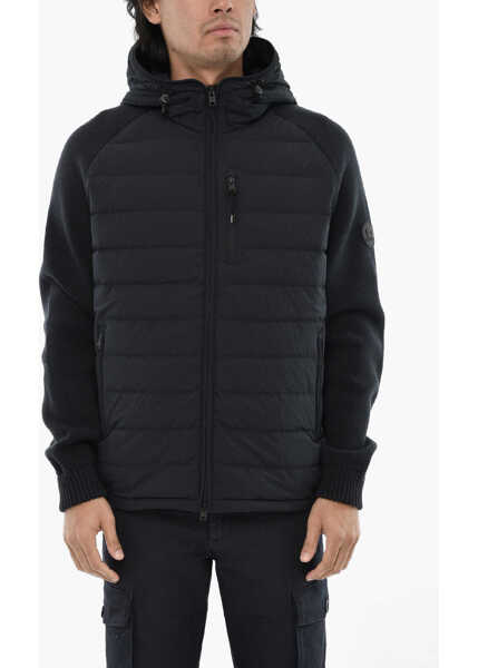 Geci de iarna Woolrich Double Fabric Sundance Liightweight Down Jacket Blue Barbati (BM 19376492) 1