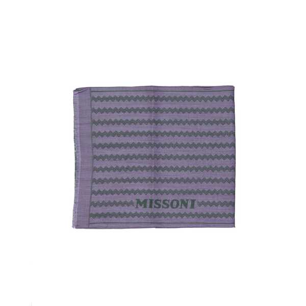 Esarfe MISSONI BEACHWEAR MISSONI Wool Scarf Lilac Femei (BM 19376580) 1