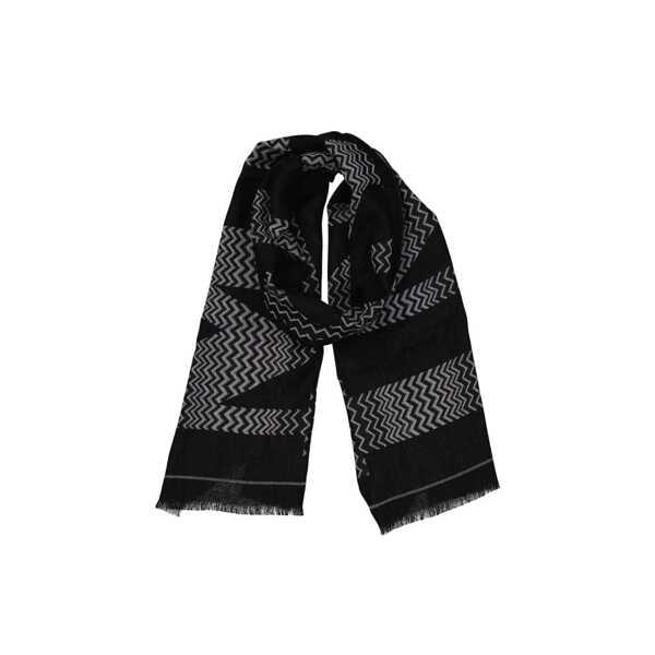 Esarfe MISSONI BEACHWEAR Missoni Wool Scarf Black Femei (BM 19376589) 2