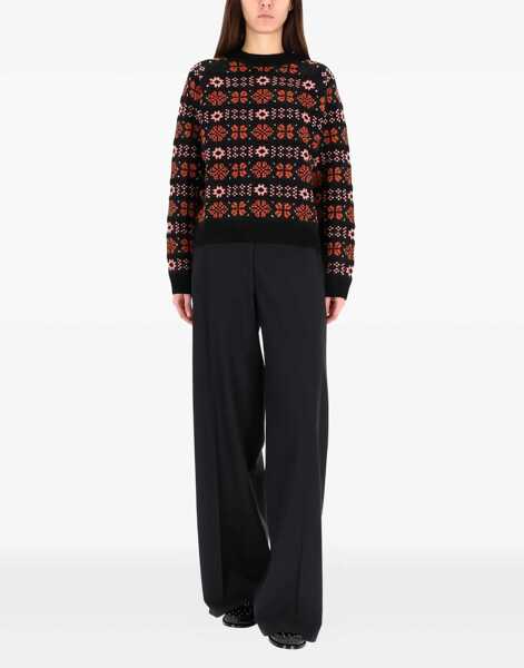 Pulovere Paul Smith Fair Isle Sweater BLACK Femei (BM 19376603) 2