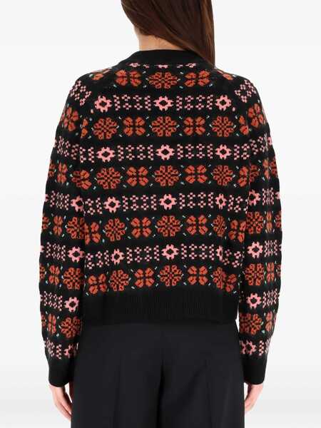 Pulovere Paul Smith Fair Isle Sweater BLACK Femei (BM 19376603) 3