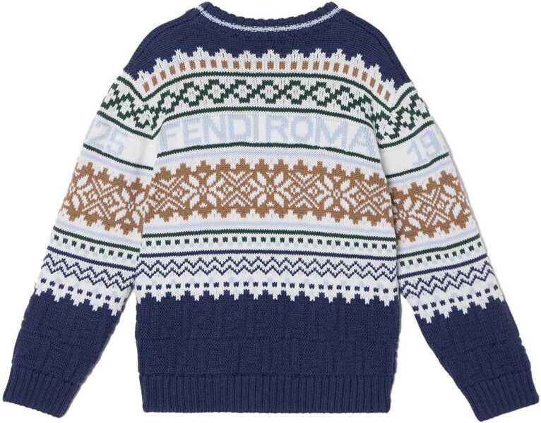 Pulovere Fendi Norwegian Choker MULTICOLOUR Fete (BM 19376636) 2
