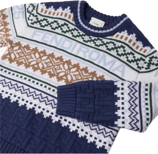 Pulovere Fendi Norwegian Choker MULTICOLOUR Fete (BM 19376636) 3