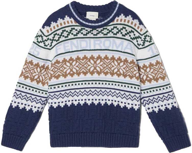 Pulovere Fendi Norwegian Choker MULTICOLOUR Fete (BM 19376636) 1