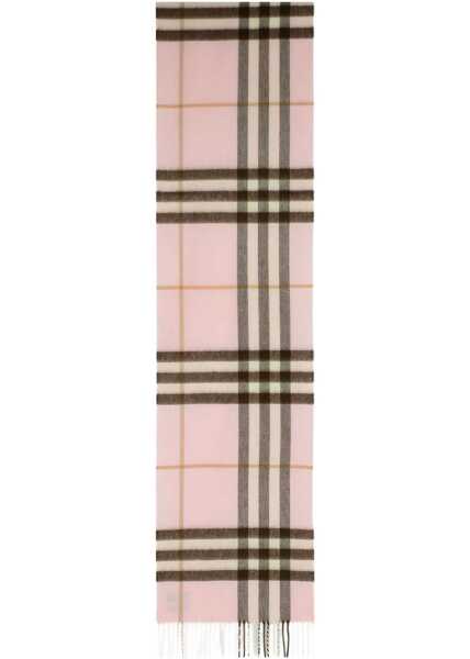 Esarfe Burberry Cashmere Check Scarf PINK Femei (BM 19376639) 1