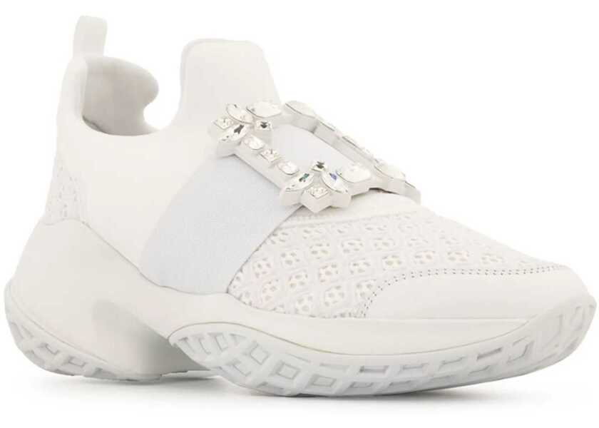 Sneakers Roger Vivier Vivrun Sneaker WHITE Femei (BM 19376651) 2