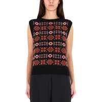 Bluze "Fair Isle" Knit Vest Femei