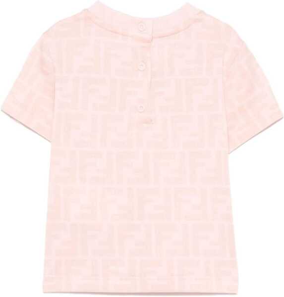 Tricouri Fendi T-Shirt Jersey PINK Fete (BM 19376720) 2