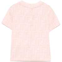 Tricouri pentru Fete - Tricouri Fendi T-Shirt Jersey PINK Fete (BM 19376720) - B-mall.ro