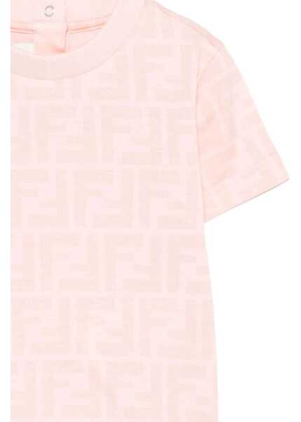 Tricouri Fendi T-Shirt Jersey PINK Fete (BM 19376720) 3