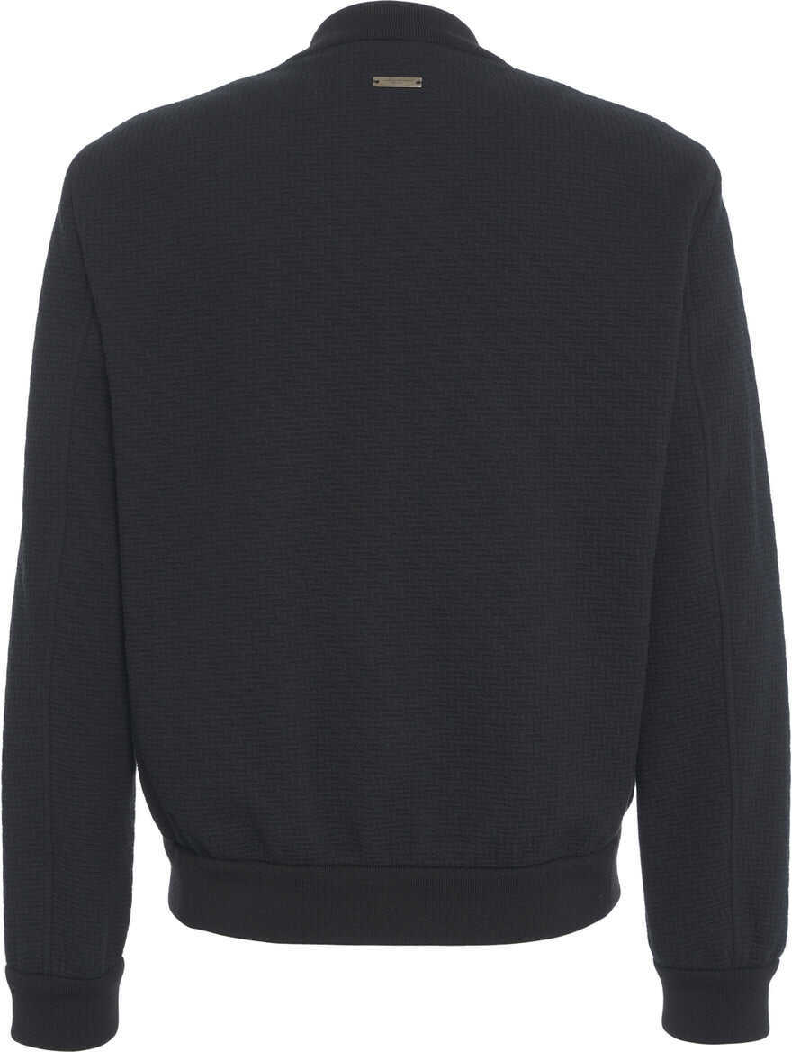 Bomber jacket Paolo Pecora Bomber jacket Black Barbati (BM 19376801) 3