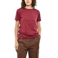 Tricouri Cotton Sheep Crew-Neck T-Shirt With Embroidery Monogram Femei