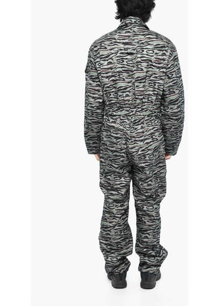 Paltoane Woolrich Camouflage Padded Overall Green Barbati (BM 19376819) 2