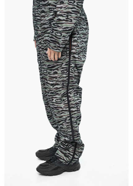 Paltoane Woolrich Camouflage Padded Overall Green Barbati (BM 19376819) 4