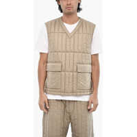 Jachete Aime' Leon Dore Padded Vest With V-Neck Barbati