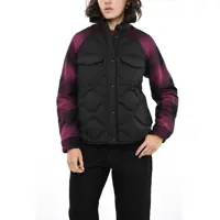 Geci de iarna Quilted Lightweight Alba Down Jacket With Wool Sleeve Femei