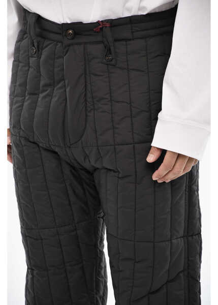 Pantaloni casual Woolrich Aime Leon Dore Quilted And Padded Ski Pants Black Barbati (BM 19376840) 3
