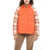 Woolrich Quilted Alba Padded Jacket With Fleeced Details Orange