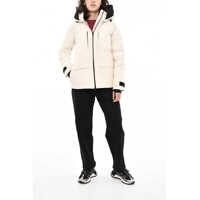 Jachete Woolrich Dama - Jachete Woolrich Solid Color Harveys Windbreakers Jacket With Contrasting Det Black & White Femei (BM 19376864) - B-mall.ro