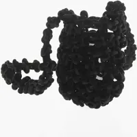 Genti de umar KARA Braided Velvet Bag