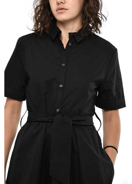 Geci de iarna Woolrich Solid Color Adirondack Down Jacket With Removable Hood Blue Femei (BM 19376894) 3