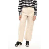 Pantaloni casual Quilted And Padded Pants Femei
