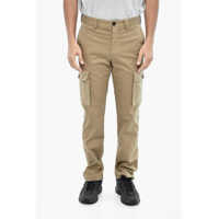 Pantaloni casual Regular Waist Cotton Cargo Pants Barbati