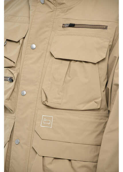 Geci de iarna Woolrich Lightweight 3In1 Maintenance Utility Down Jacket Beige Barbati (BM 19377017) 3