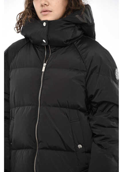 Geci de iarna Woolrich Quilted Alsea Down Jacket With Logo Buttons Black Femei (BM 19377068) 3