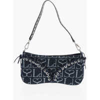 Genti de umar All-Over Monogram Denim Cleavage Bag Femei