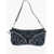 LUDOVIC DE SAINT SERNIN All-Over Monogram Denim Cleavage Bag Blue