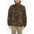 Woolrich Aime' Leon Dore Fleeced Camouflage Jacket Multicolor