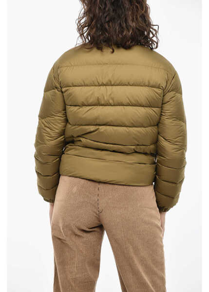 Geci de iarna Woolrich Solid Color Ellis Quilted Jacket Green Femei (BM 19377101) 2