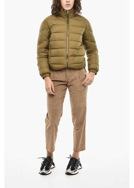 Geci de iarna Woolrich Solid Color Ellis Quilted Jacket Green Femei (BM 19377101) 4