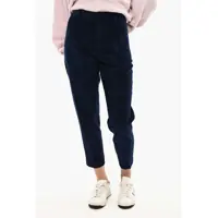 Pantaloni casual Corduroy Single Pleat Pants Femei