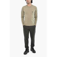 Tricouri Woolrich pentru Barbati - Tricouri Woolrich Aime Leon Dore Long Sleeves Crew-Neck T-Shirt With Back Pri Green Barbati (BM 19377110) - B-mall.ro