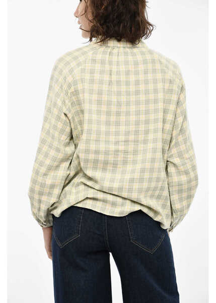 Bluze Woolrich Plaid Check Cotton Blouse Green Femei (BM 19377116) 2