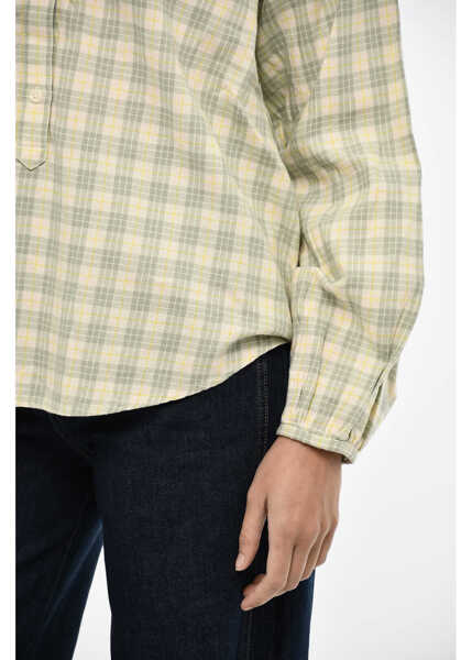 Bluze Woolrich Plaid Check Cotton Blouse Green Femei (BM 19377116) 3