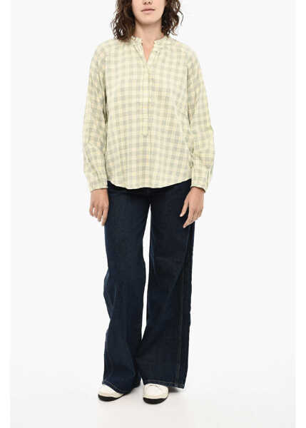 Bluze Woolrich Plaid Check Cotton Blouse Green Femei (BM 19377116) 4