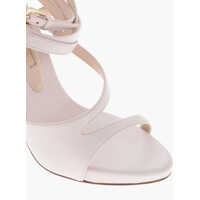 Sandale cu toc Ermanno Scervino Dama - Sandale cu toc Ermanno Scervino Leather Lace-Up Sandals With Heel 13Cm Pink Femei (BM 19377119) - B-mall.ro