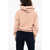Woolrich Fleeced-Cotton Hoodie With Embossed Logo Pink