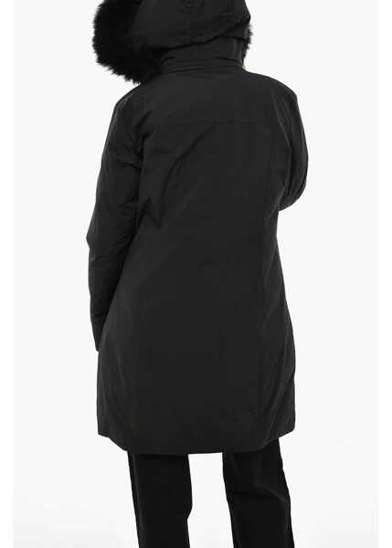 Geci de iarna Woolrich Flap Pockets Modern Vail Down Jacket Black Femei (BM 19377143) 2