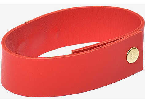 Pulovere MANOKHI Red Leather Necklace Jacob Choker Red Femei (BM 19377161) 2