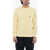 Woolrich Aime' Leon Dore Long Sleeves Crew-Neck T-Shirt With Back Pri Yellow