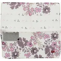 Esarfe Floral Patterned Cotton And Silk Pocket Square Barbati